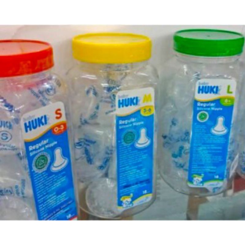 Pentil Dot Huki Silicone Regular Bulat / Gepeng Satuan/Eceran-1