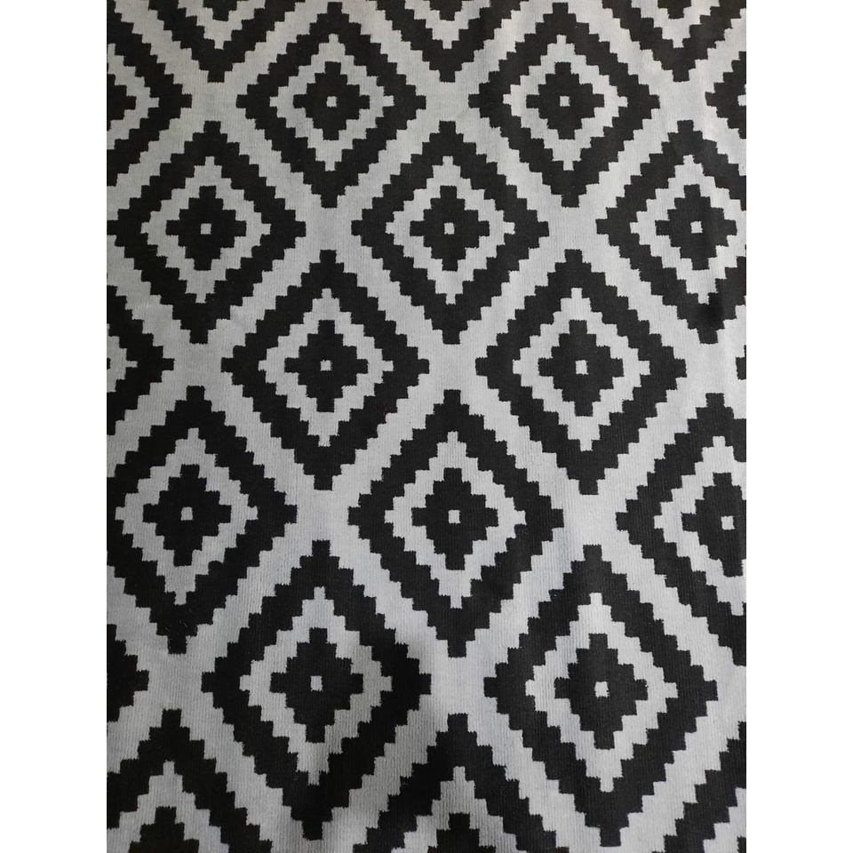 MAROC Karpet Lantai 160x210 Midnight Monokrom - Midnight 06-3