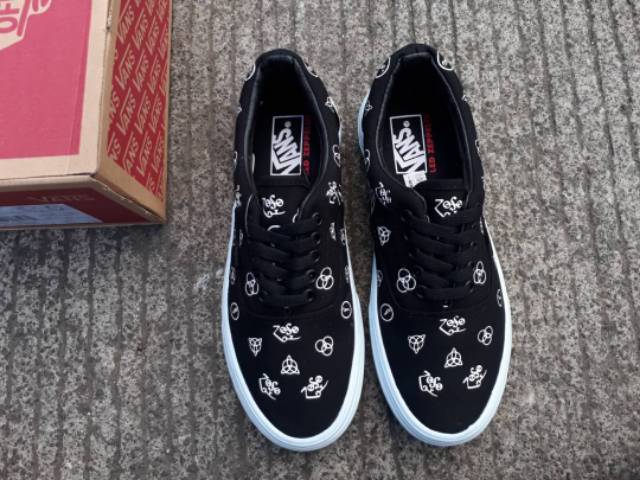 Vans ERA LED ZEPPELIN BLACK WHITE Waffle DT PREMIUM BNIB MADE IN CHINA Size 40/41/42/43/44