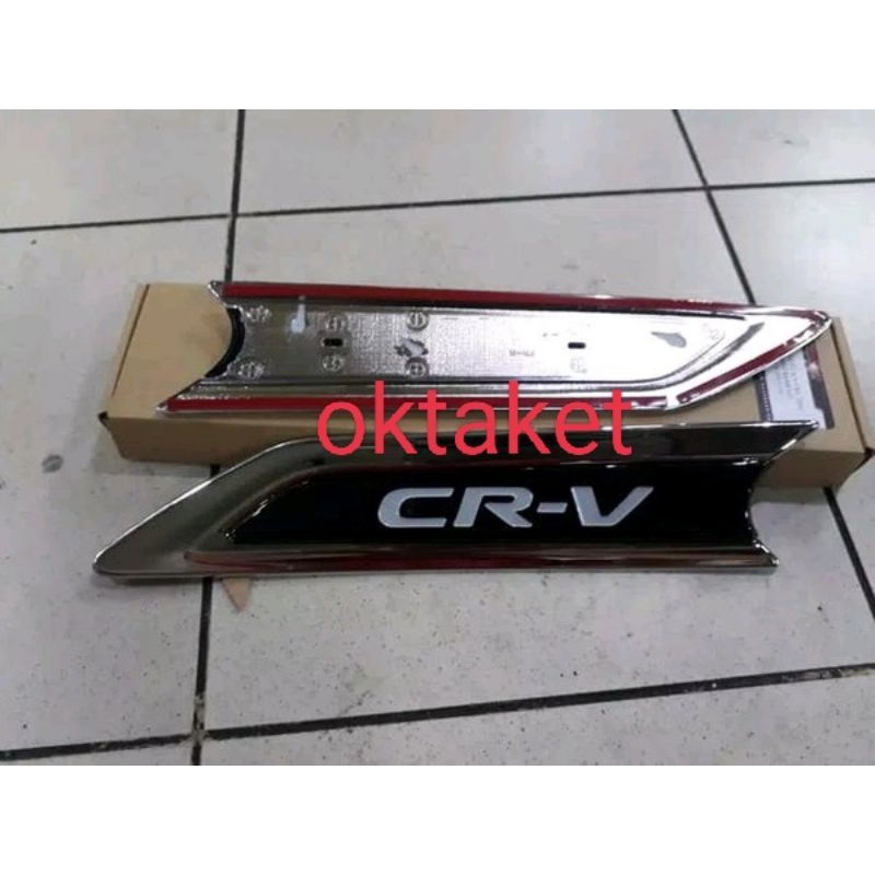 side vent air flow samping Crv Turbo 2017 2018 2021 2022 activo Chrome