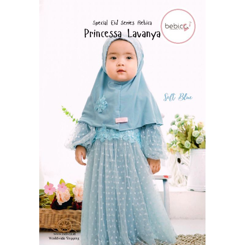 GAMIS ANAK PRINCESS LAVANYA by Bebica | Princess Set | Gaun Princess | Gaun Mewah | Baju Pesta
