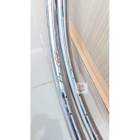 Velg Rims Sepeda 28 Onta Depan Belakang 32 40 Hole ARAYA