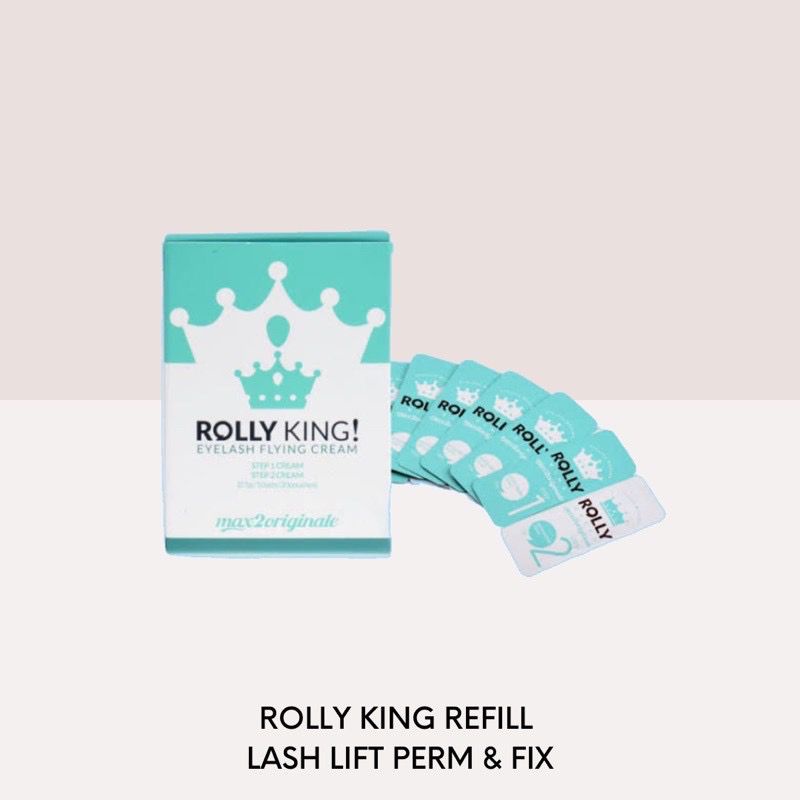 Rolly king lashlift refill ecer pengeriting bulumata pelentik bulu mata