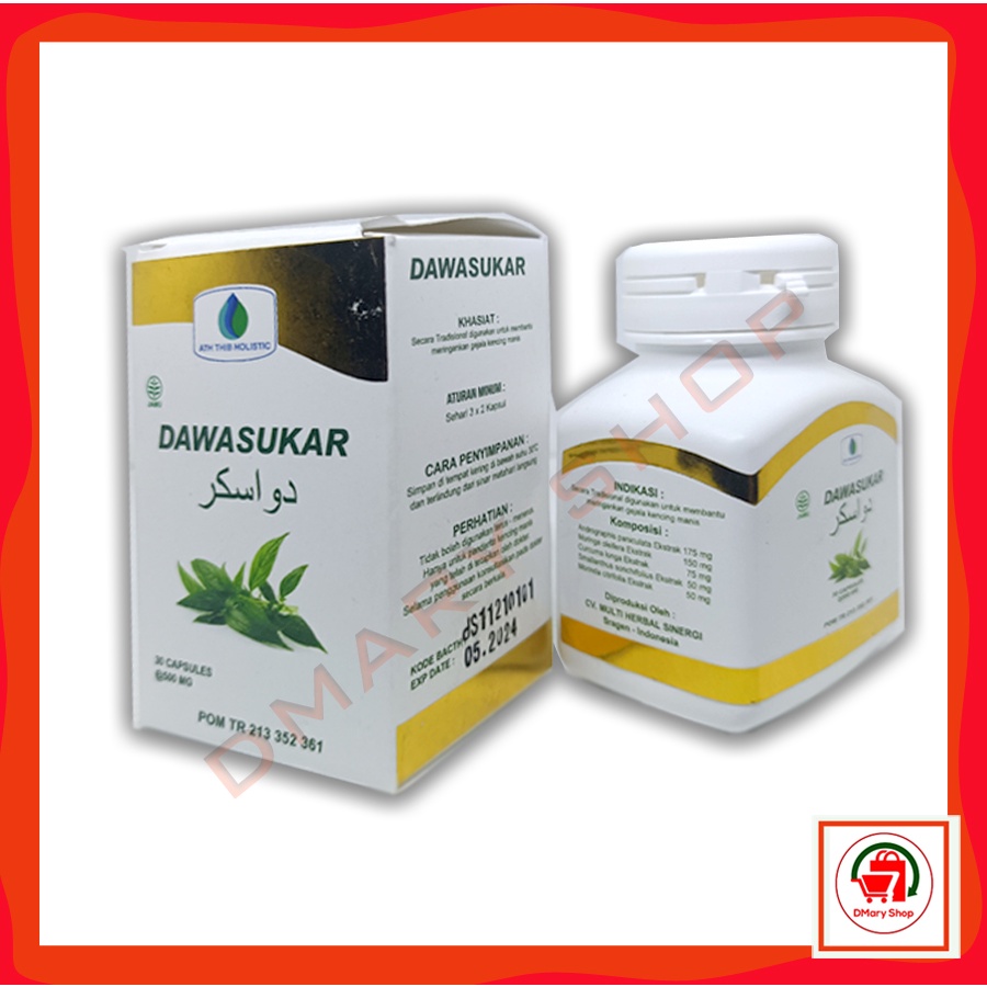 

Dawasukar Herbal Solusi Diabetes 30kapsul 15Gram