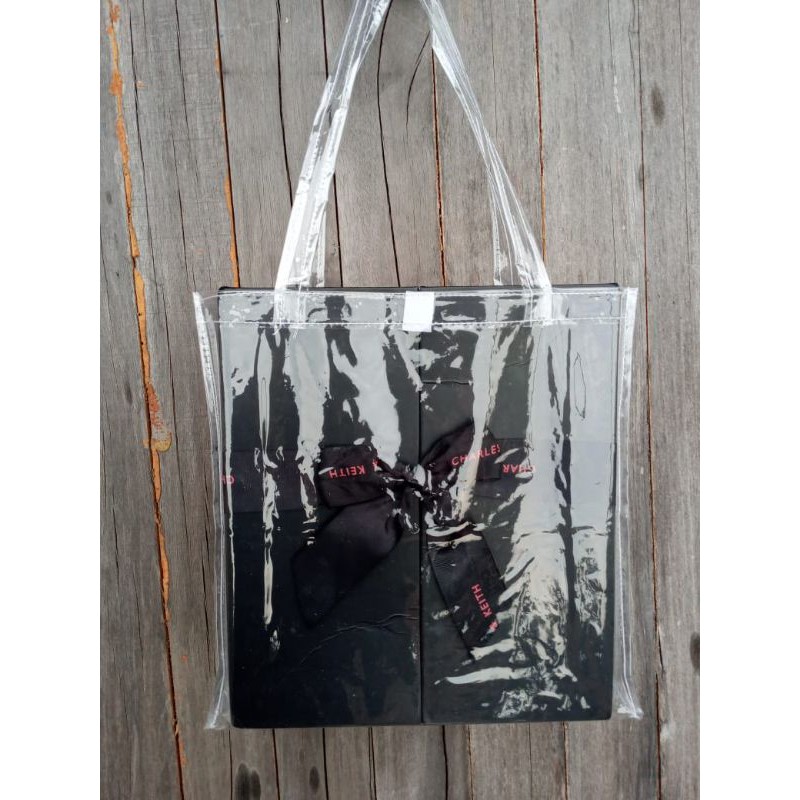 

25*25*10 tas mika polos murah! tas parcel lebaran!