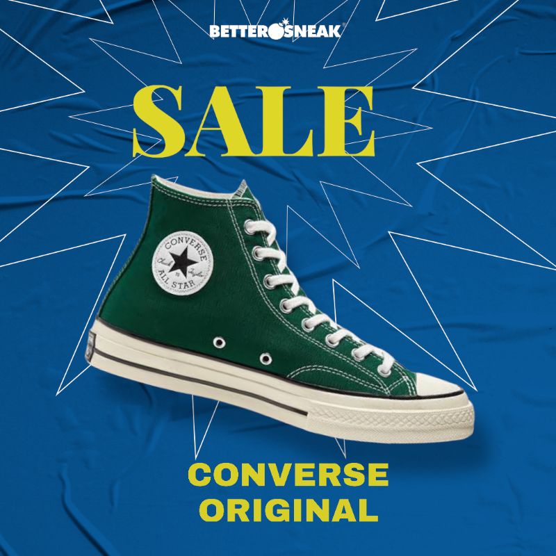 Sepatu Converse Chuck 70s High Midnight Clover Original Resmi