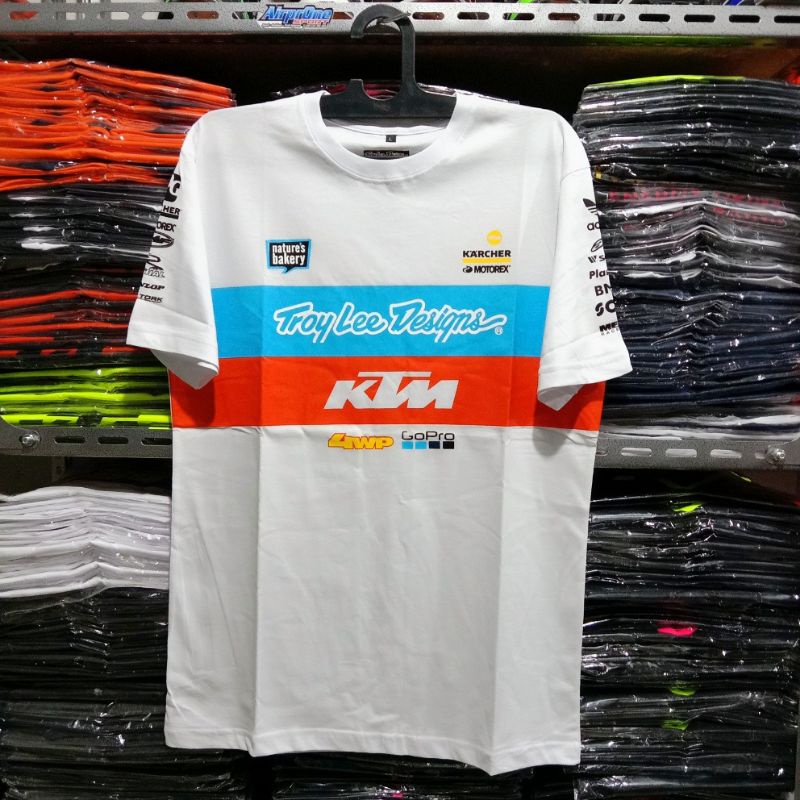 T-SHIRT KAOS KTM RACING MX CROSS MOTOR TRAIL