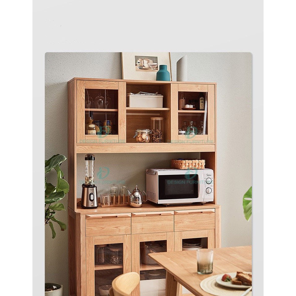 Design Furniture Lemari Kitchen Cabinet Modern Mahoni Furniture Jepara Shopee Indonesia