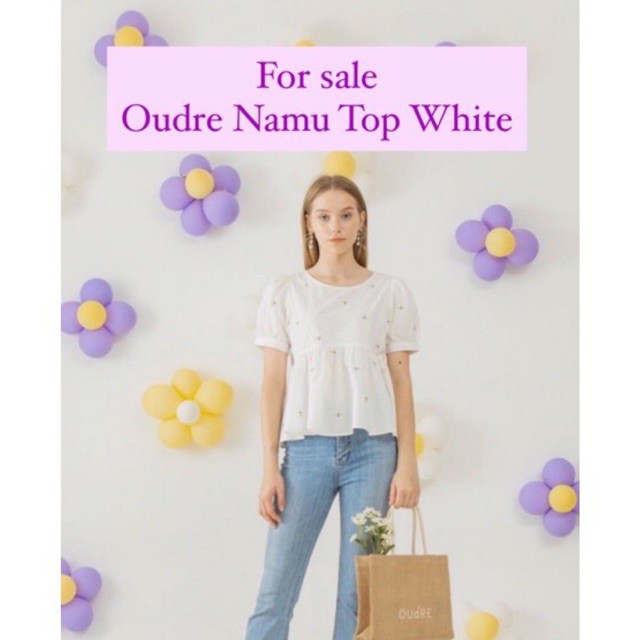 READY Oudre Namu Top White
