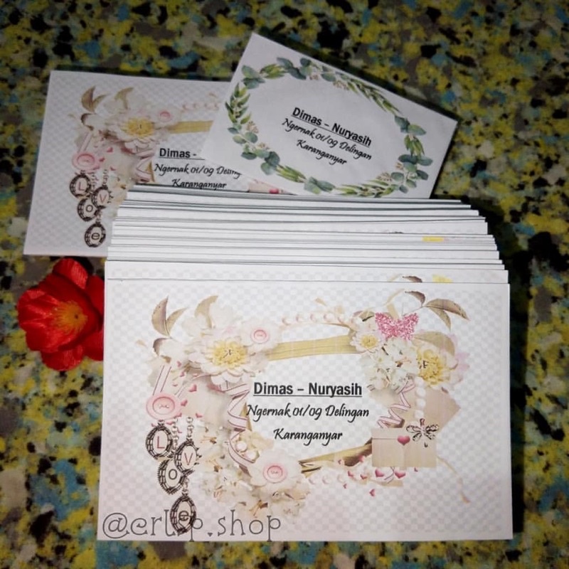 

AMPLOP NAMA&MOTIF/AMPLOP/AMPLOP UNDANGAN/CUSTOM AMPLOP/AMPLOP NAMA/AMPLOP MOTIF/AMPLOP KONDANGAN