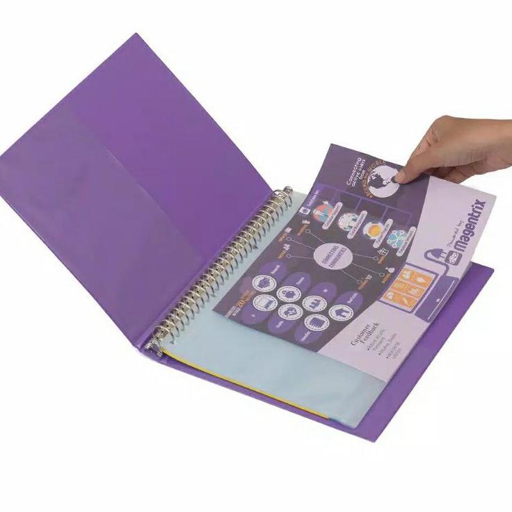 

ULRK Bantex PP Pocket Sheet Protector Size A5 20 Lubang 10 Lembar ≧o≦ 26