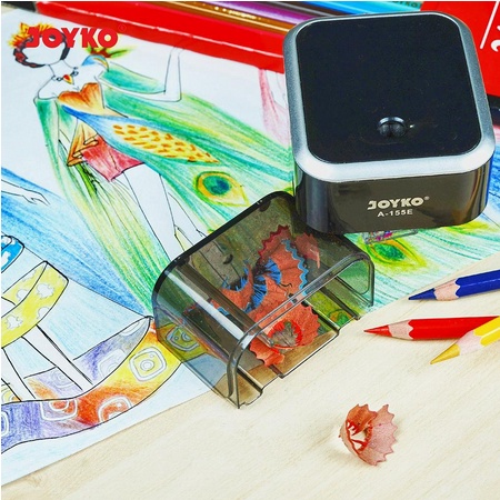 JOYKO ( SERUTAN ELEKTRIK ) ELECTRIC SHARPANER 7.8CM 6.8CM 7.3CM A-155E