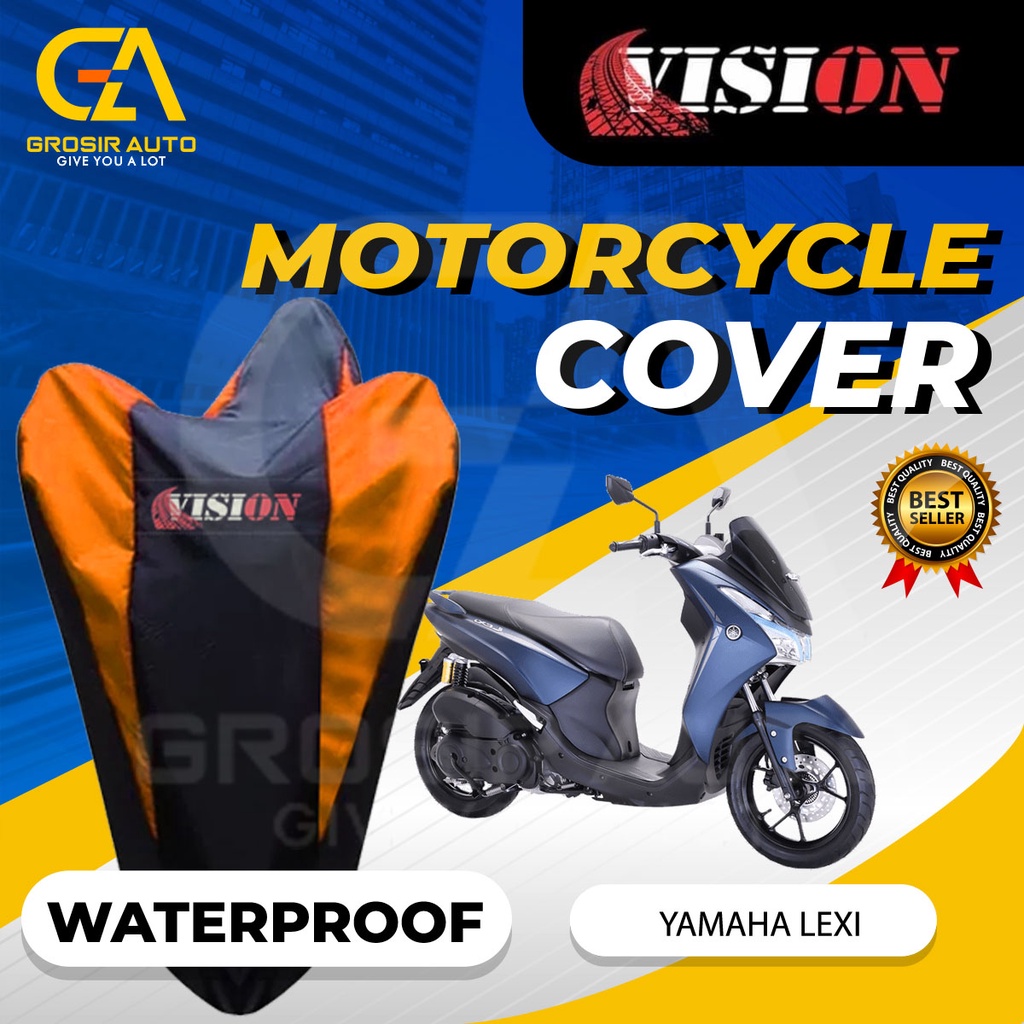 Sarung Motor LEXI Anti air Vision / Cover Selimut Penutup Sarung Mantel Motor Vision