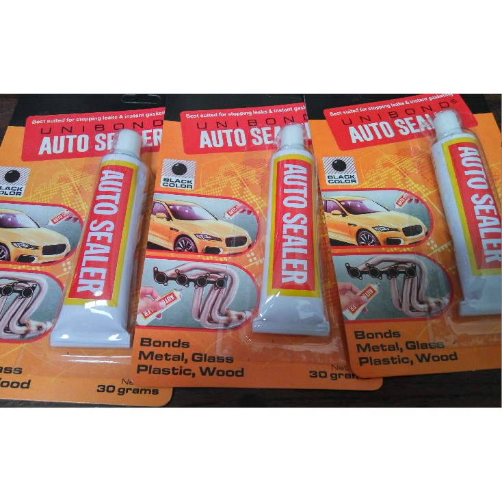 

Lem Unibond Auto Sealer 30 Gram Hitam Lem Packing