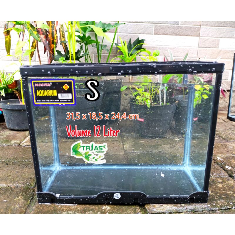 Jual AQUARIUM NIKITA SIZE S/AQUARIUM AKRILIK/AQUARIUM IKAN RERTIL GECKO