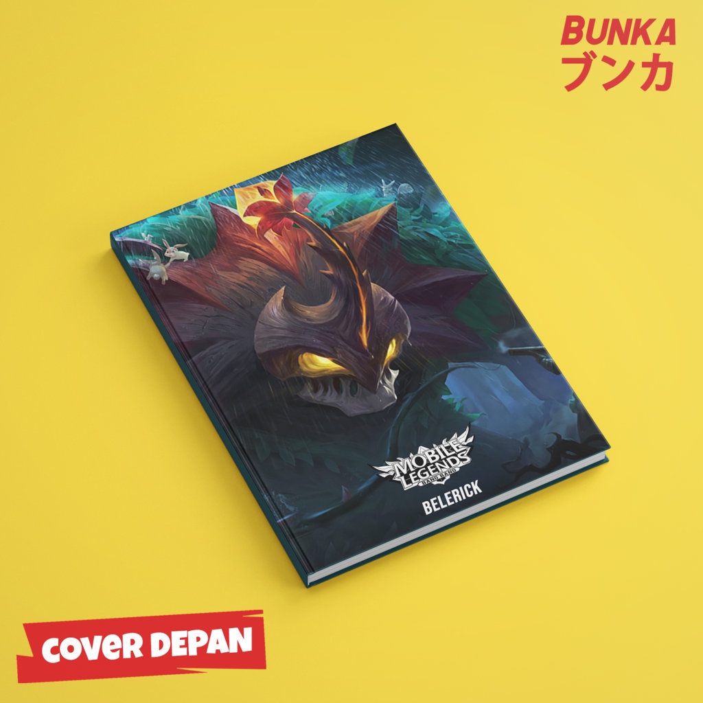 

Notebook Mobile legends Balerick Hardocover A5 Buku tulis catatan Notes Agenda planner Jurnal