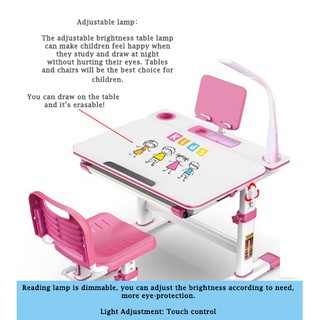 Meja Belajar Anak dengan Kursi Ergonomis Set Meja dan Meja Belajar Anak dengan Kursi Ergonomis Set Meja dan