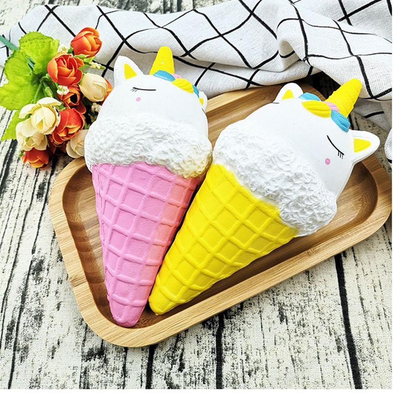 Squishy Jumbo Ice Cone Unicorn | Squishy Squisy Sekuisi Skuisi | Mainan Anak Perempuan