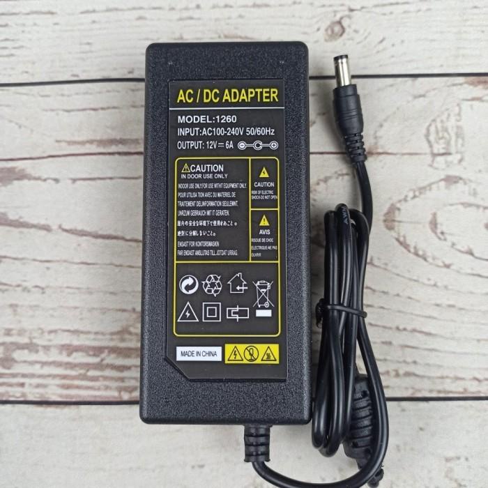 Adaptor 12V 6A AC to DC