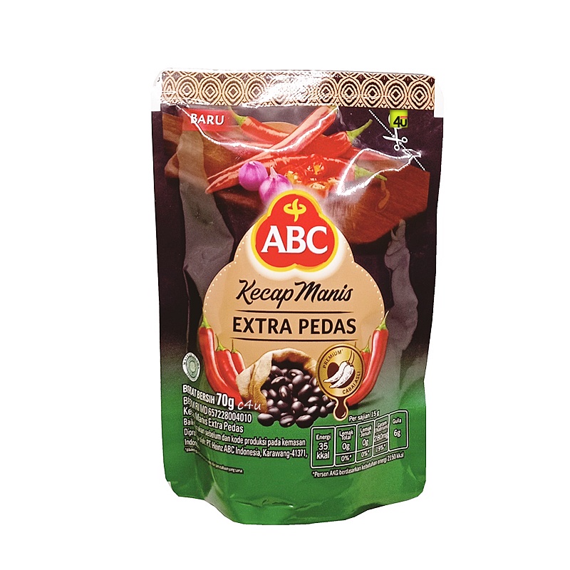 

ABC Kecap Extra Pedas 60 Gram
