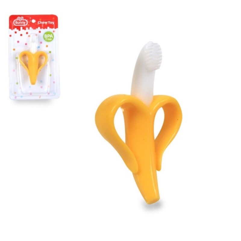 LustyBunny Chew Toy Mainan Gigitan Bayi Silicone Baby Teether ADT-8120-1