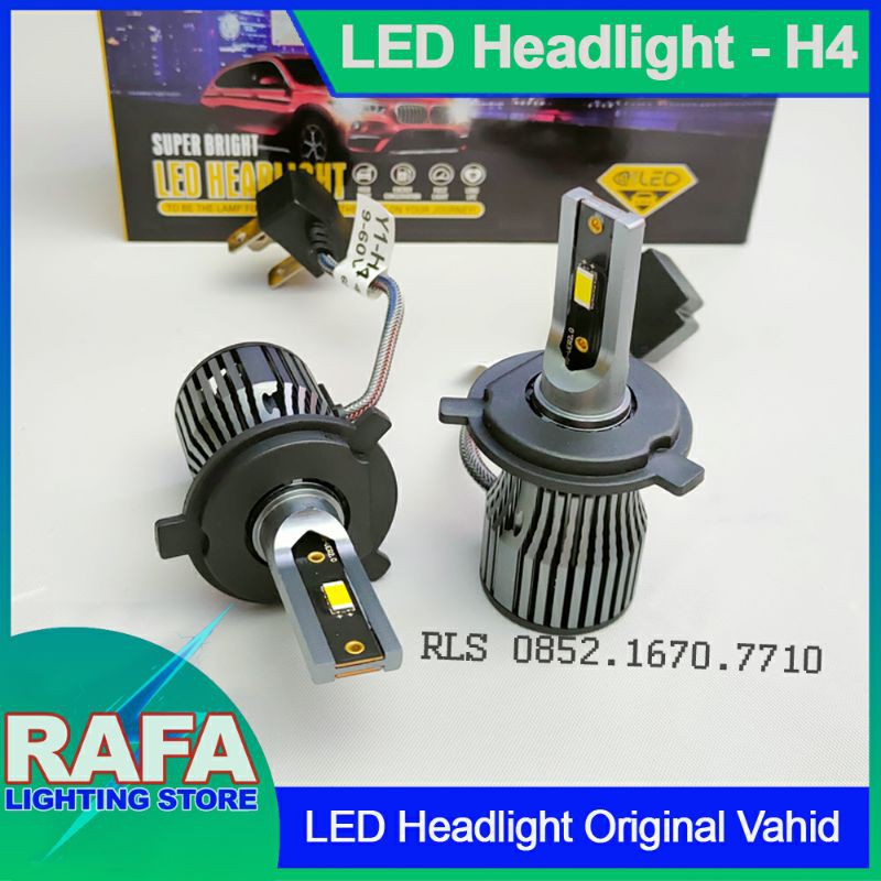 Lampu LED Type H4  |LED Headlight Super Bright| Y1 H4 Vahid