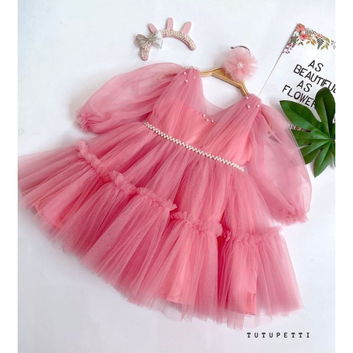 NEW MODEL!!! gaun finanda BAPTIS AQIQAH dress bayi neychan