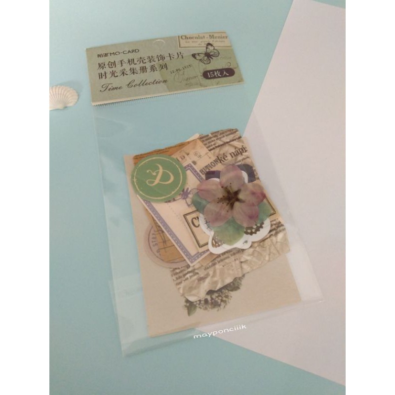 

Kartu Kertas Gaya Retro Aesthetic Untuk Hiasan ( Seri Christmas Exhibition)