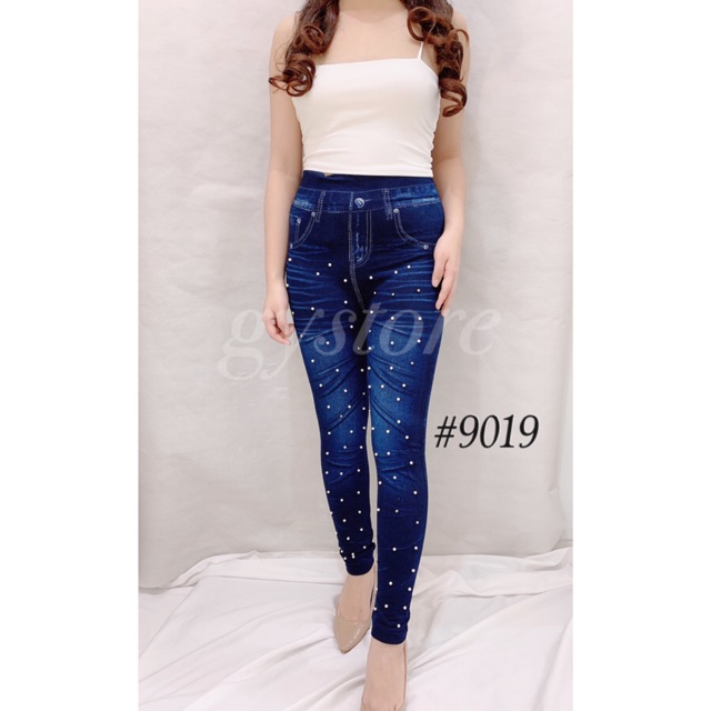 Legging Jeans Variasi Import