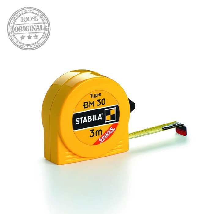 

Stabila Pocket Tape Type BM30 - 3 m 12,5 mm-16450