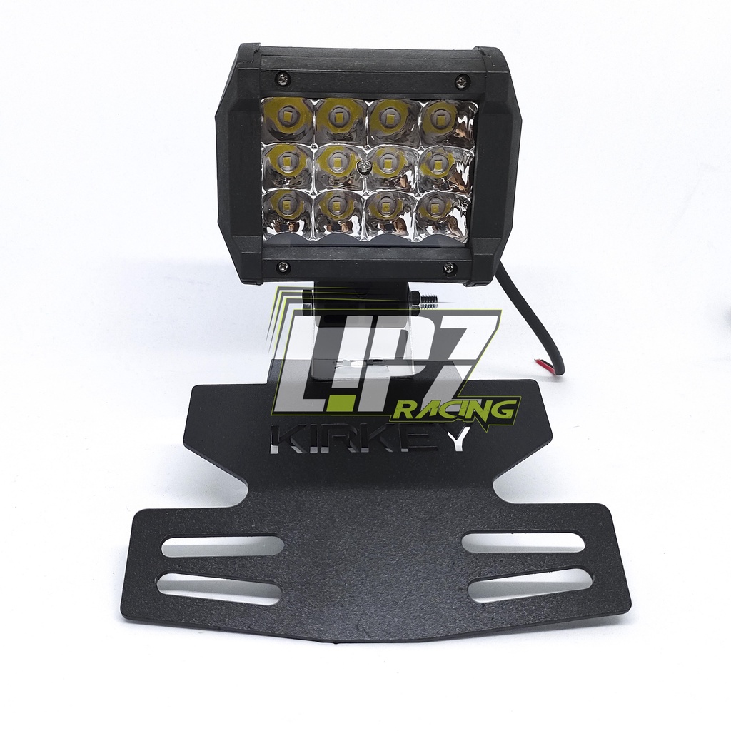 LAMPU HEADLIGHT LAMPU DEPAN LED RX-KING / RX-SPESIAL LED 12 MATA CAHAYA PUTIH + BRACKET DUDUKAN LAMPU