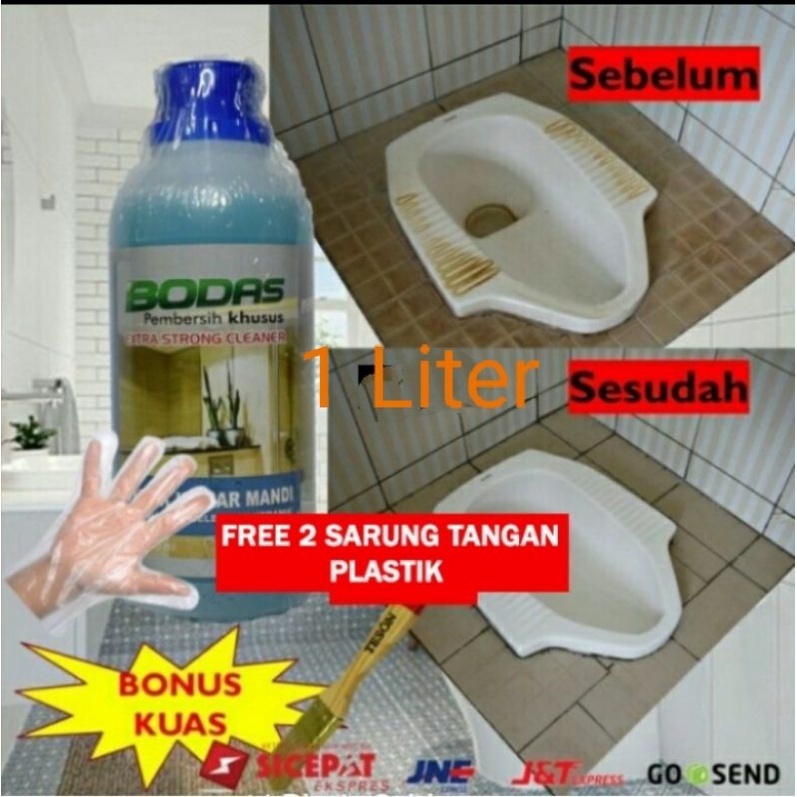 Kemasan 1 Liter BODAS Pembersih Lantai Kamar Mandi