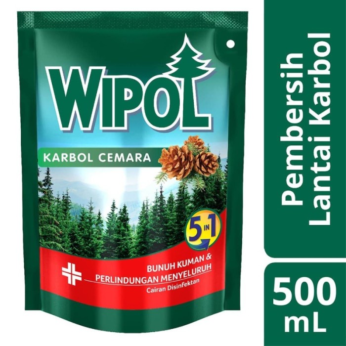 Wipol - Karbol Lantai 500Ml Wipol Karbol Cairan Pembersih Lantai #98