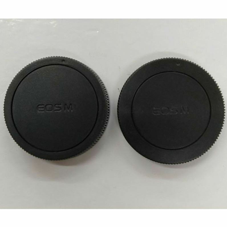 lensa cap/tutup body camera dan tutup lensa camera miroles canon