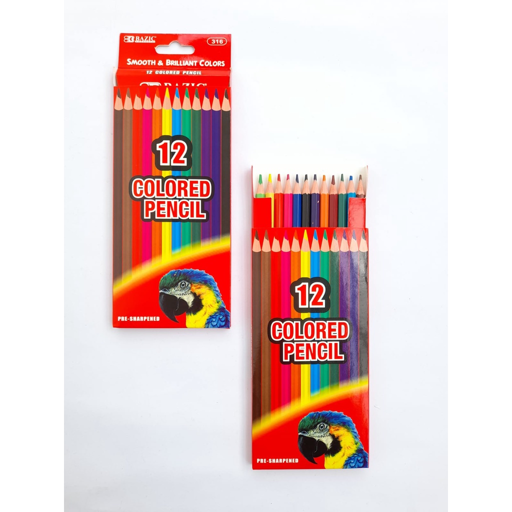 

PENSIL WARNA BAZIC 12 WARNA PANJANG - 316