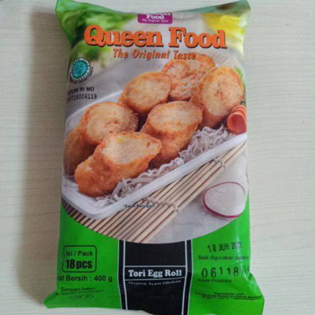 

Queen Food : Tori Egg Roll 400gr.