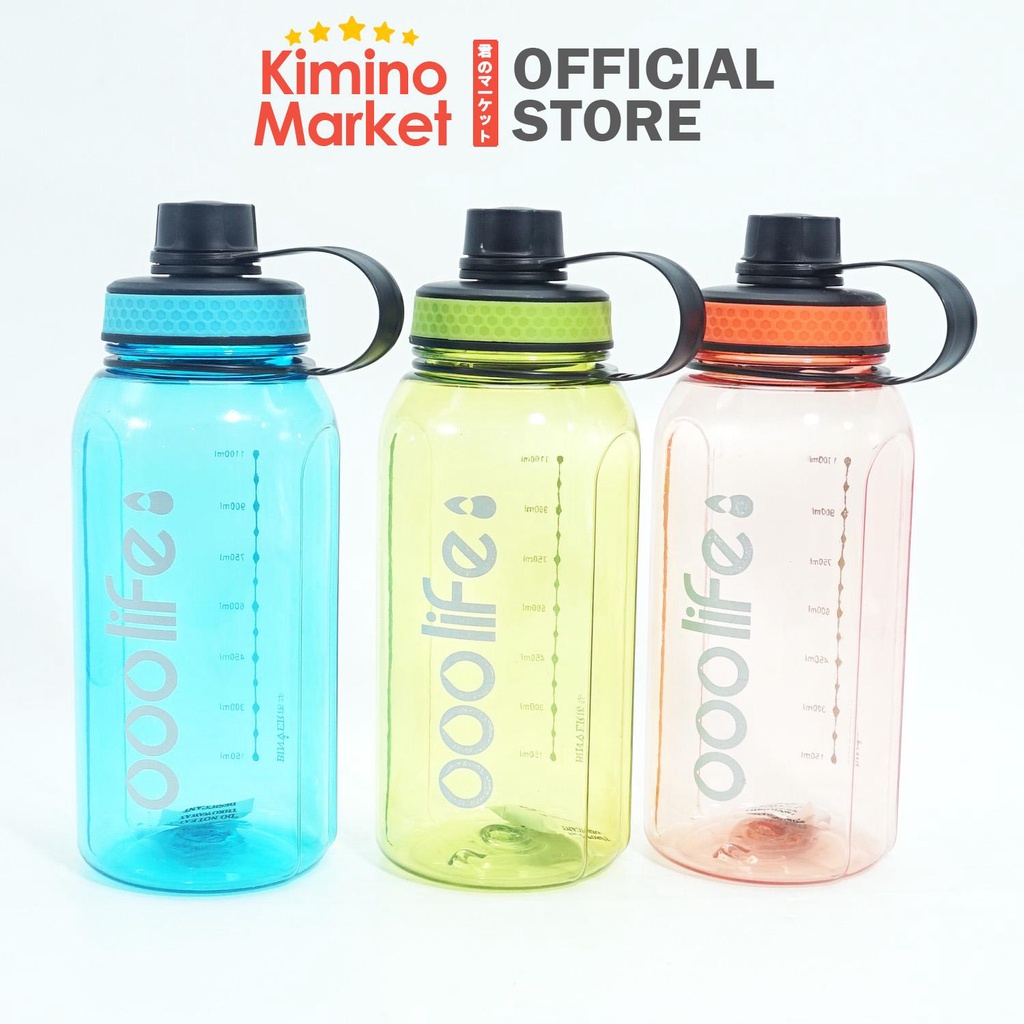 Botol Air Minum Olife 1300 ml JUMBO Sport Bottle Drink Portable BPA Free