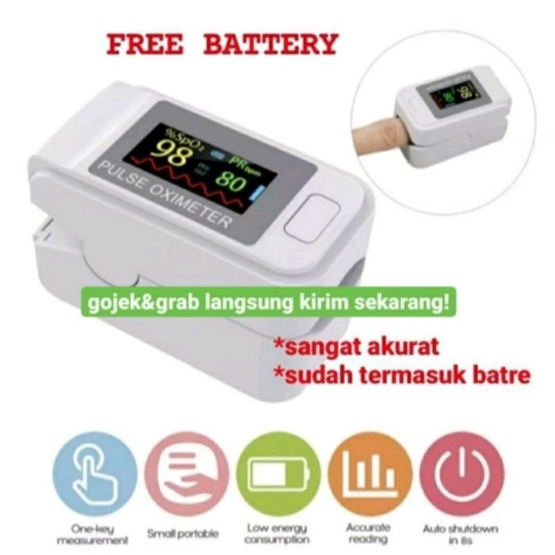 Original Ready langsung kirim Oymeter Oximeter Pulse Fingertrip SO911 Alat ukur Saturasi Oksigen