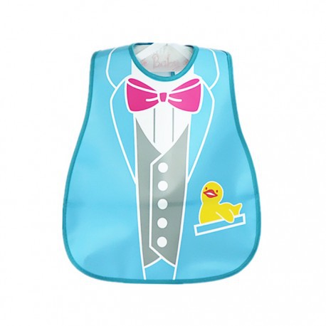 Slabber Plastic Baby Bib CELEMEK BAYI Slaber Plastik Waterproof Apron Tadah Liur Babymaniashop