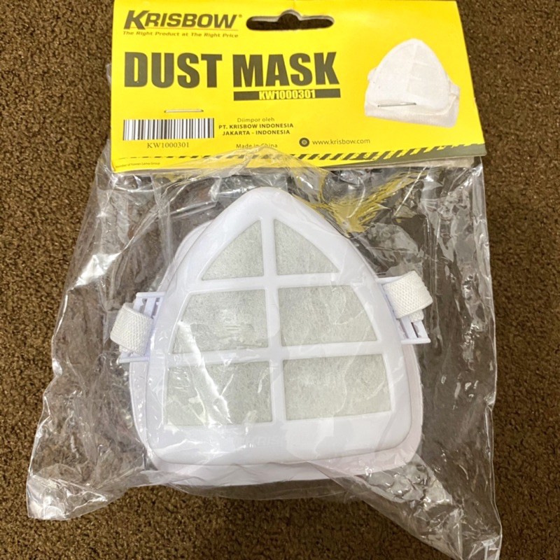 KRISBOW Dust Mask Kw1000301 / KRISBOW Dust Mask Kw1000303 / Active Carbon Filter Mask