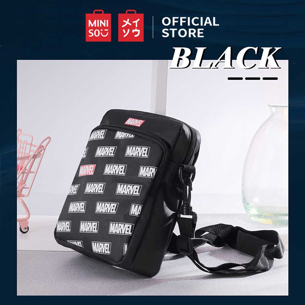  MINISO  Marvel  Tas  Selempang Vertikal Crossbody Shoulder 