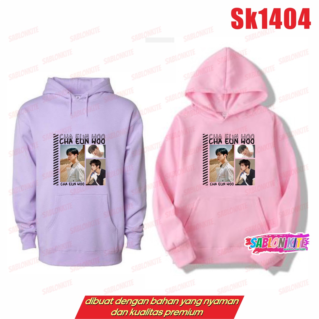 MURAH!!! SWEATER HOODIE CHA EUN WOO SK1404 UNISEX