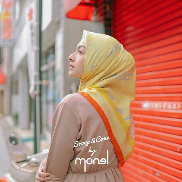 

Scoop&cone by MONEL Watercolor Orange original