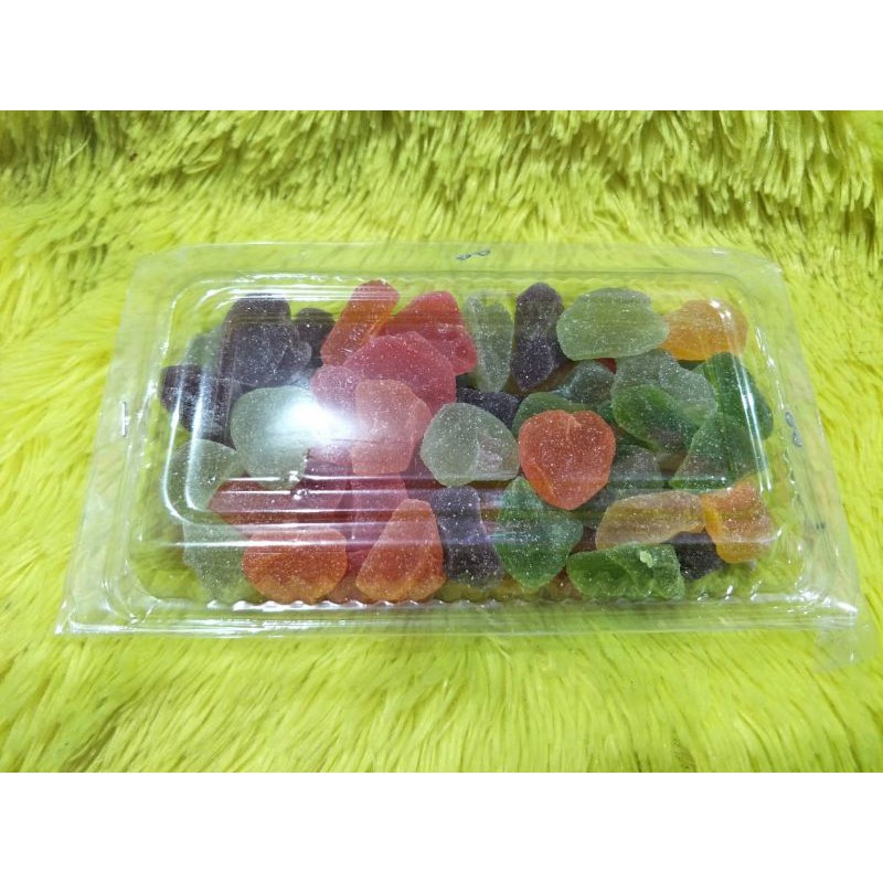 

jelly Malaysia waisun kembang gula jelly permen aneka rasa buah 250gr dan 125gr camilan sehat enak berkwalitas