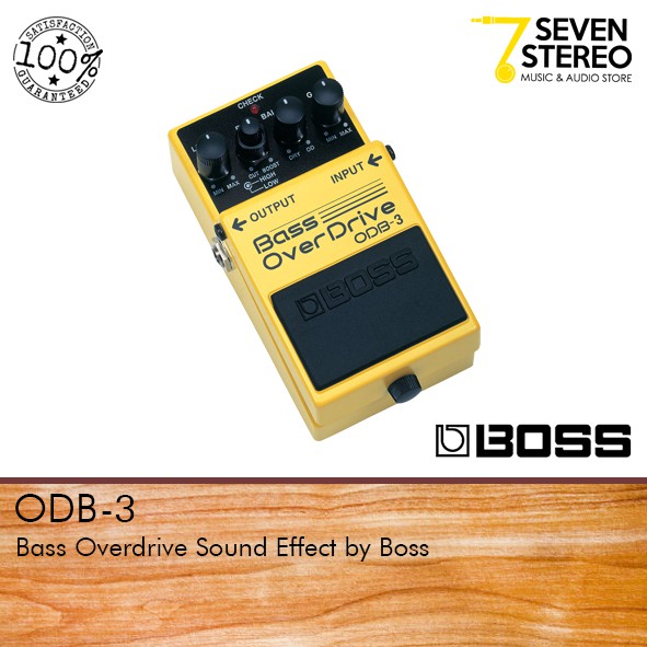 Boss Bass Overdrive ODB-3 Pedal Effect