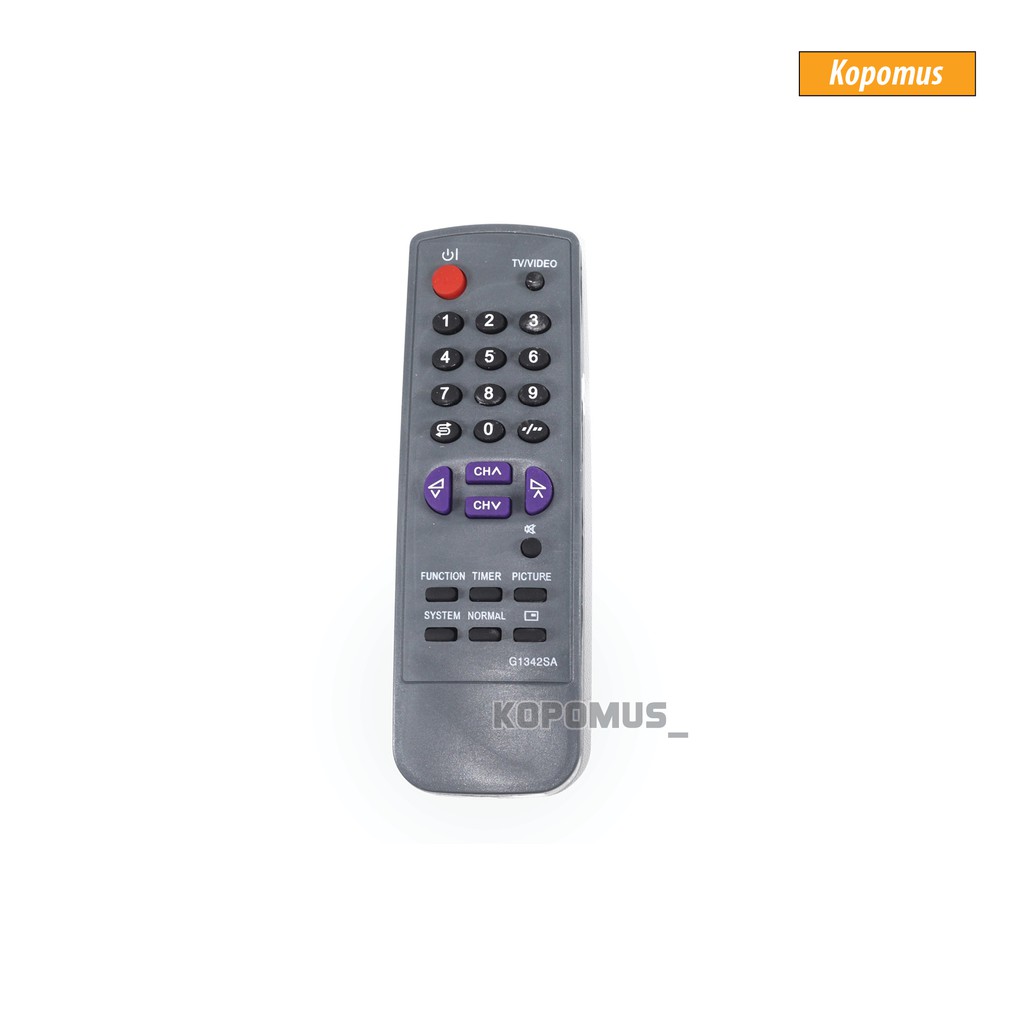 Remote TV Tabung Sharp Abu Remot Televisi