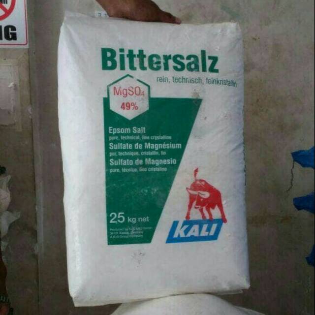 

Magnesium Sulfat / Magnesium Sulphate / MgSO4 / Epsom Salt / Garam Inggris 1Karung