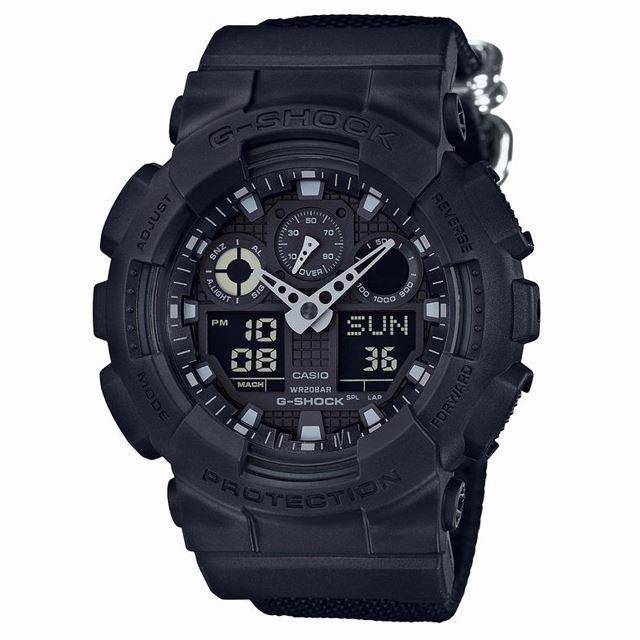 Jam tangan G-shock original GA-100BBN-1ADR
