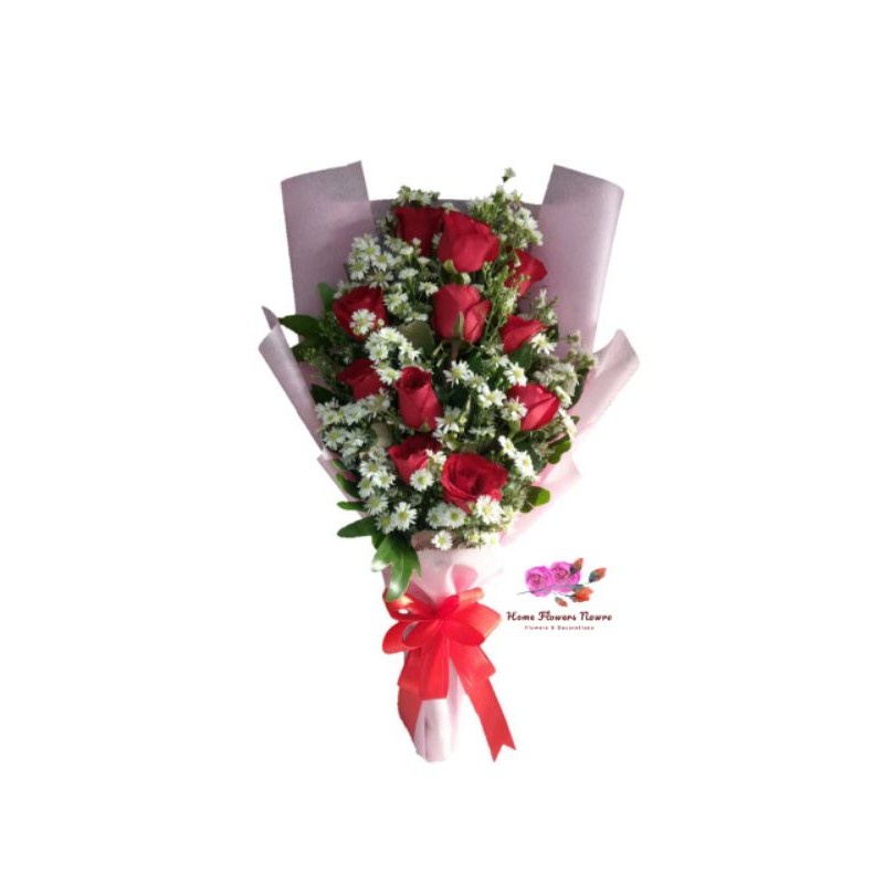 hand bucket bunga mawar asli mawar merah buket wisuda ulangtahun dan anniversary