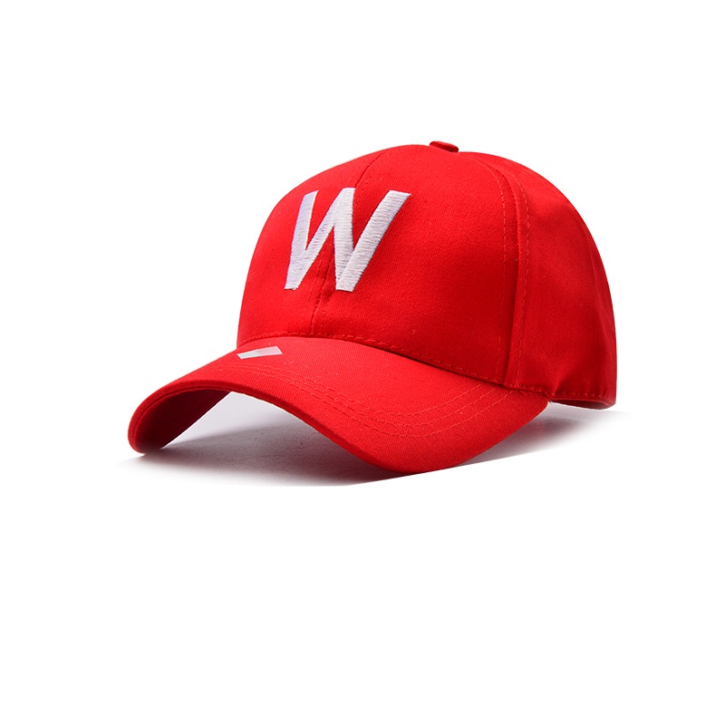 Topi Baseball Motif Huruf W Untuk Pria Dan Wanita